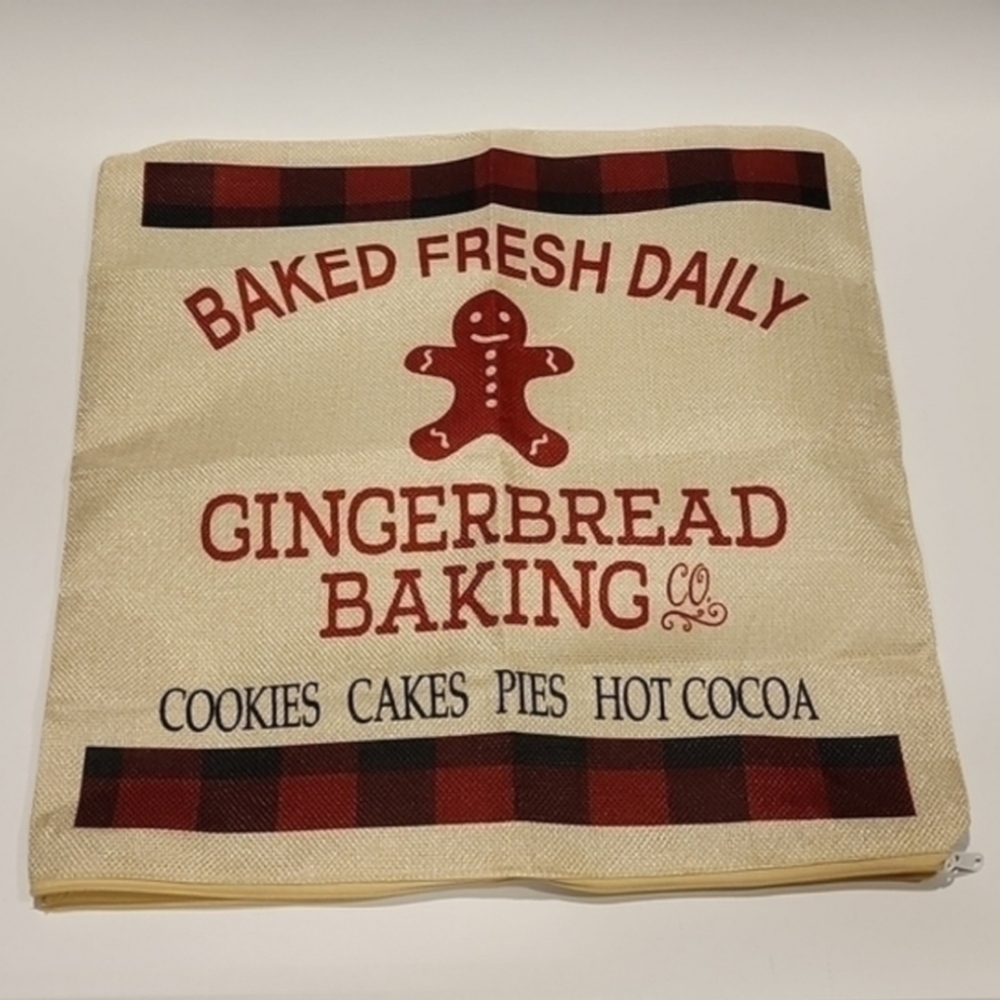 Pillow Covers Holiday Baking Theme Accent Covers Set of 2 NWOT‎